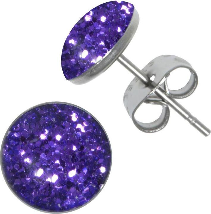 Bijouteria Ohrstecker (Edelstahl, Epoxiharz)