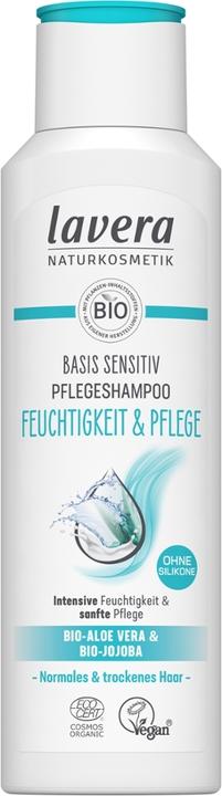 Lavera basis sensitiv Shampoo Feuchtigkeit & Pflege (250 ml, Flüssiges Shampoo)