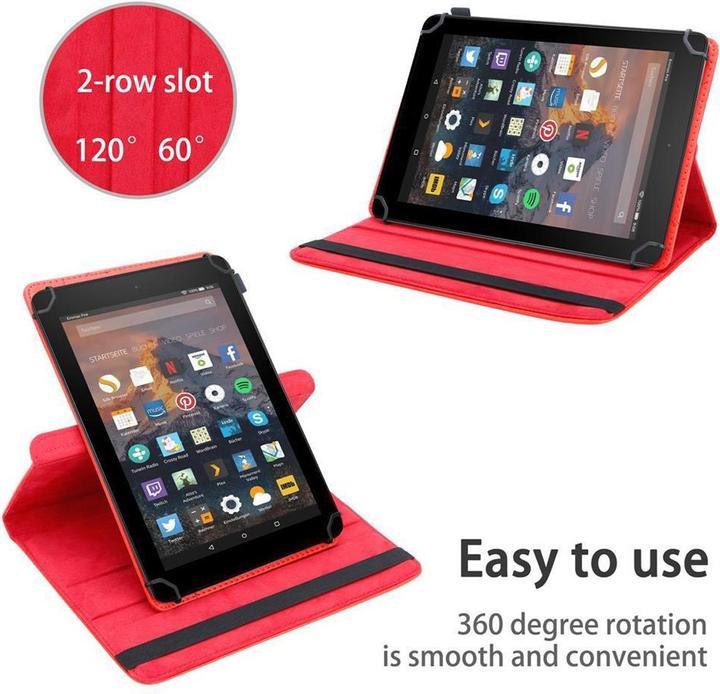 Actual product image Cadorabo Tablet Case Tablet Universal 360 (Amazon Fire HD 8 (2017))