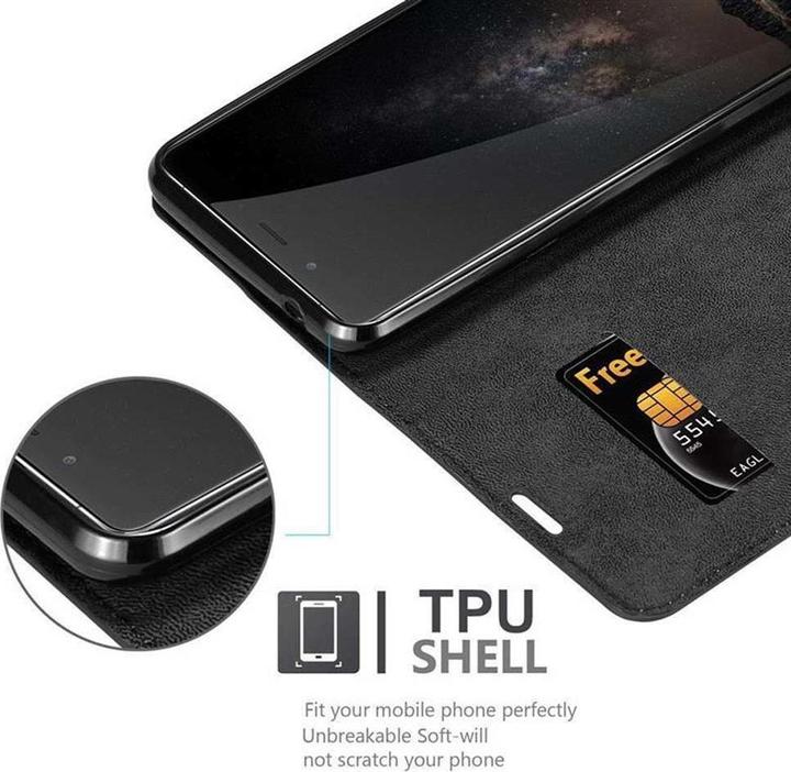 Actual product image Cadorabo Book Invisible Magnet Cover (ZTE Nubia Z11 Max)