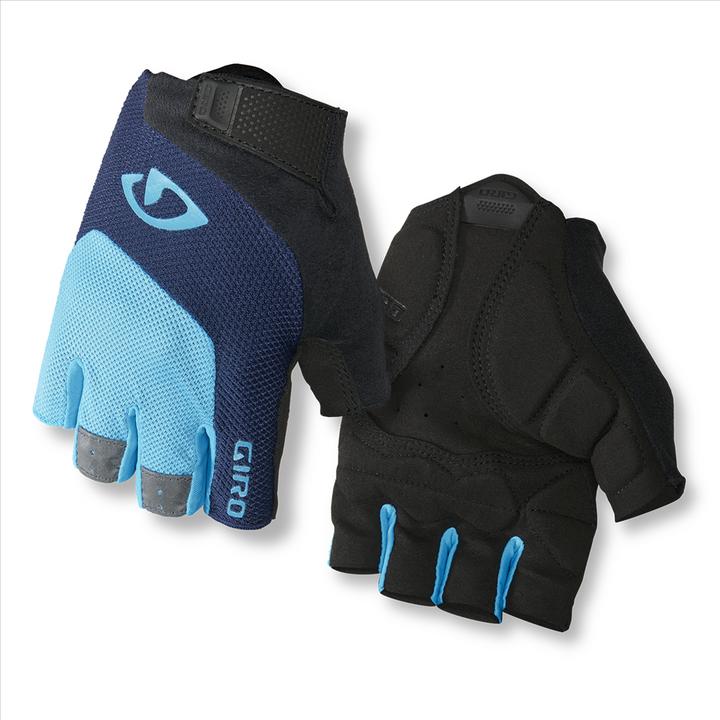 Actual product image Giro Men's gloves Bravo Gel short finger blue-black size L (GR-8053342) (L)