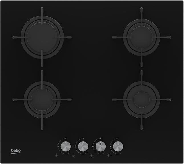 Actual product image Beko HILG 64220 S hob Integrated gas hob 4 zone(s)