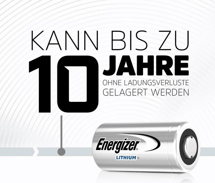 Image du produit Energizer 123 Lithium Photo (2 pcs, CR123A, 1500 mAh)