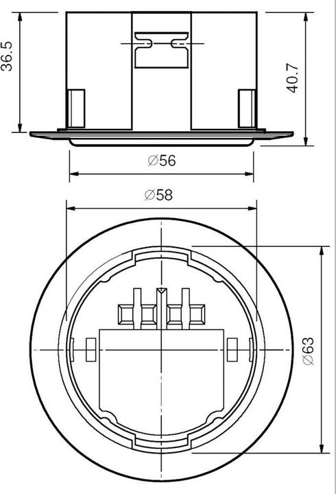 Actual product image Finder Motion detector UP, 230V,ceiling mount. 18.31.8.230.0000 (8 m)