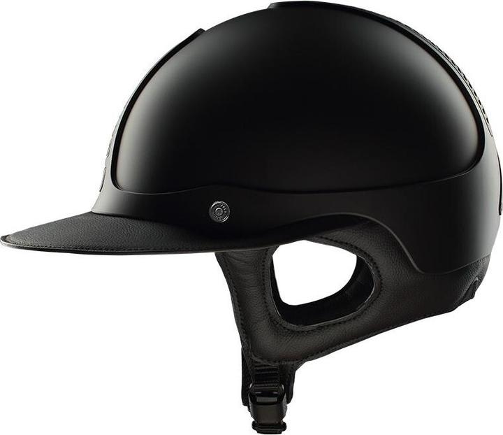 Actual product image Antarès Sellier riding helmet précision référence eclipse