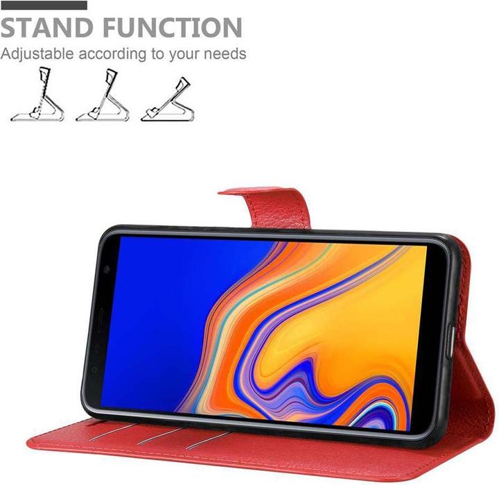 Productafbeelding Cadorabo Boek met kaft met standfunctie (Samsung Galaxy J6+)