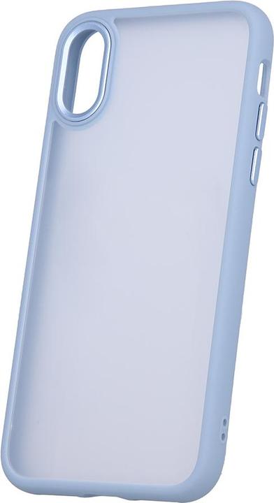 Image du produit OEM Coque Satin Matt pour iPhone X / XS bleu (Apple iPhone XS, Apple iPhone X)