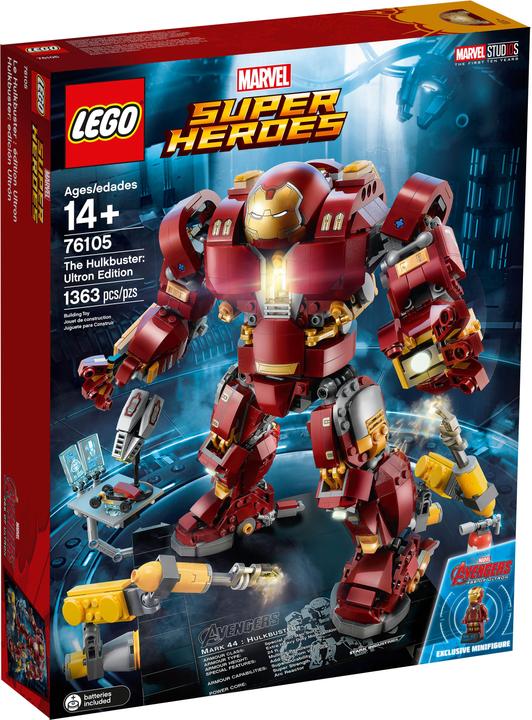 Image du produit LEGO Le Hulkbuster édition Ultron (76105, LEGO Marvel, LEGO difficiles à trouver)