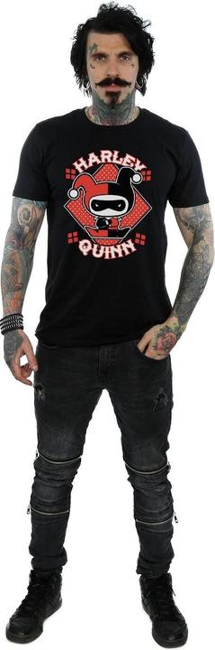 Immagine prodotto Harley Quinn Maglietta in cotone Chibi per uomo (XXL)