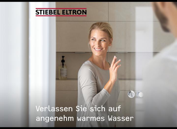 Produktbild Stiebel Eltron HDB-E 11/13 Trend Elektronischer Durchlauferhitzer nahezu konstante Temperatur dank 2i Technologie