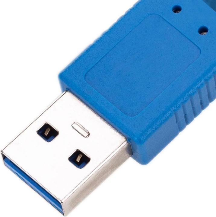 Immagine prodotto Techly Cavo piatto USB3.0 spina tipo A spina micro B bl (1 m, USB 3.2)