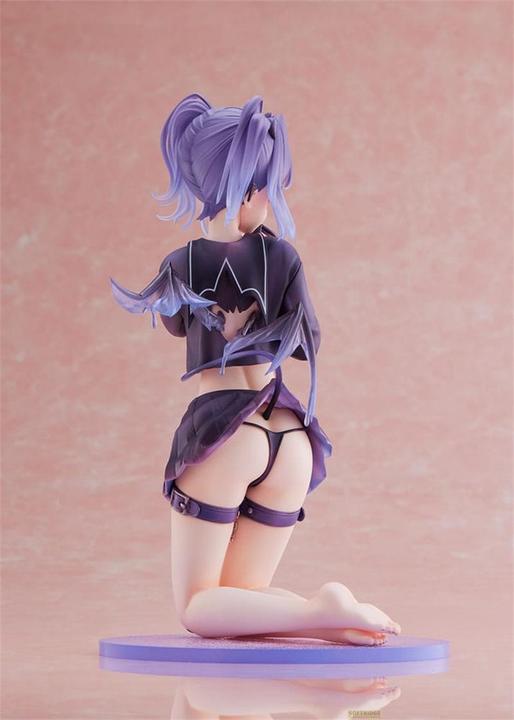 Actual product image Nocturne Original Character PVC Statue Kamiguse chan Illustrated by Mujin chan 20 cm