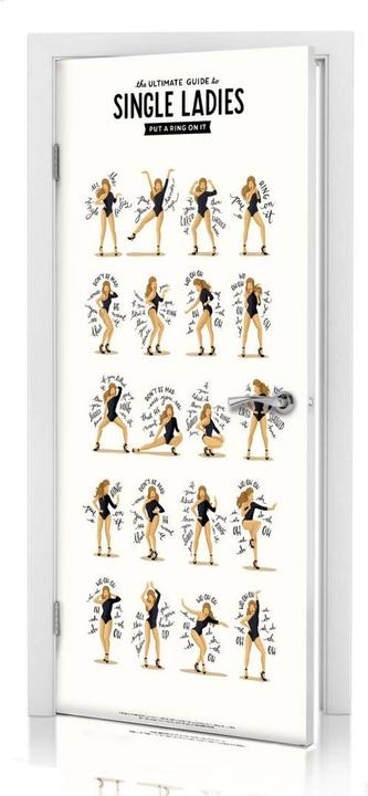 Immagine prodotto Trenddeko Tohmé - Single Ladies (91 x 200 cm)
