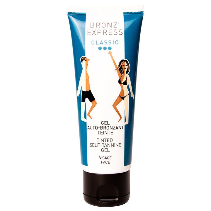 Académie Bronz' Express Gel Auto-Bronzant Teinté (Selbstbräunungsgel, 75 ml)