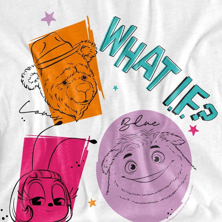 Actual product image IF Mens What Outline T-Shirt (M)