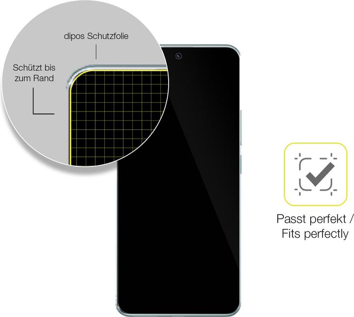 Immagine prodotto Dipos 3D Full-Cover Pellicola Protettiva (1 Pezzo/i, Xiaomi Redmi Note 14 Pro+ 5G)