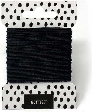 Produktbild Botties Nullrundengarn, schwarz 0.8 mm, 100 % PES