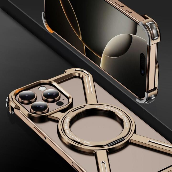 Produktbild Etuui Rückwandabdeckung OEM Case TITANIUM Escort für IPHONE 15 desert gold