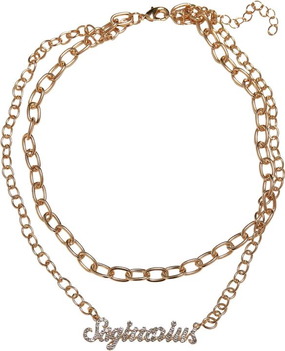 Urban Classics Diamond Zodiac Golden Necklace (Eisen, Zink)