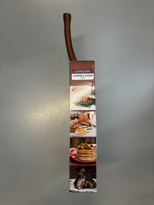 Image du produit Livington Copper & Stone Pan (25 cm, Poêle à frire, Cuivre, Aluminium, Acier)