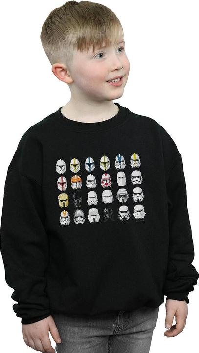 Image du produit Star Wars - Sweat TROOPER HELMETS - Garçon (152, 158)