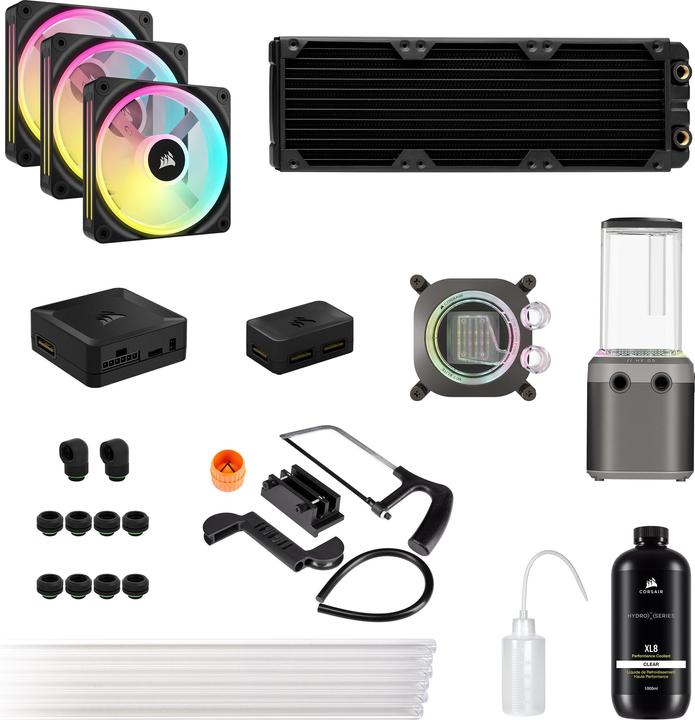 Corsair CPC Hydro X iCUE XH405i RGB Kit grey