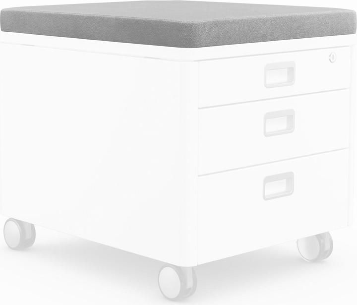 Produktbild Moll Pro/Cubic/C7 Container Pad Grau (43 x 54 x 4 cm)