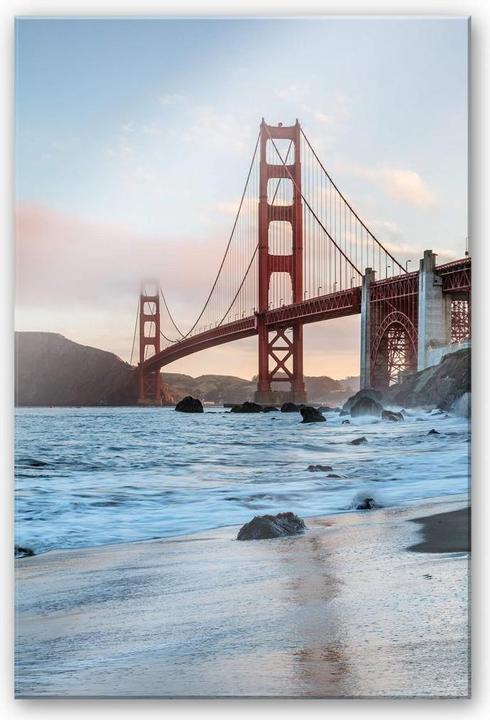 Produktbild Trenddeko Golden Gate Bridge (70 x 100 cm)