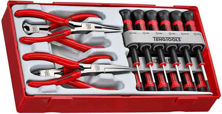 Teng Tools Jeu d'outils pour véhicules, coffret 16 pièces (16 pièces)