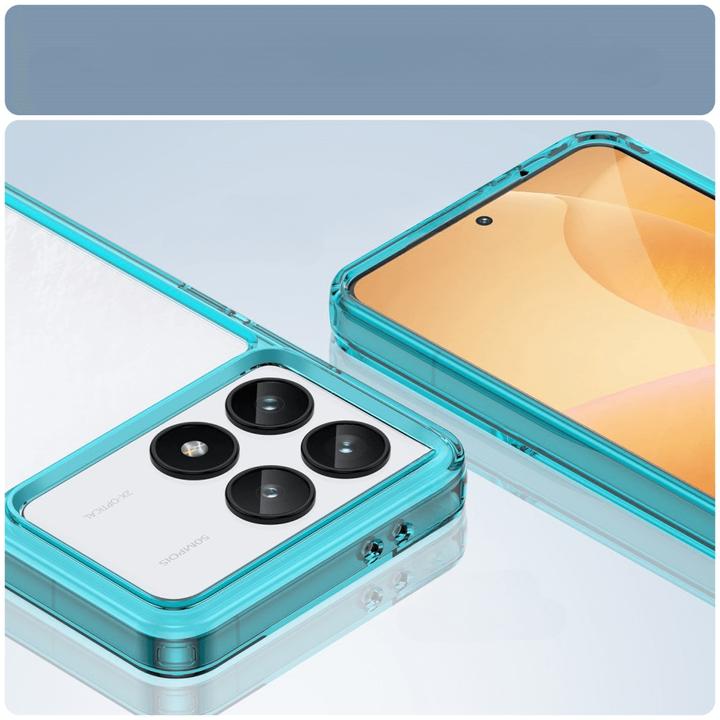 Productafbeelding Cover-Discount Xiaomi Poco F6 Pro - Beschermend acryl hoesje voor mobiele telefoon met opstaande rand (Xiaomi Poco F6 Pro)