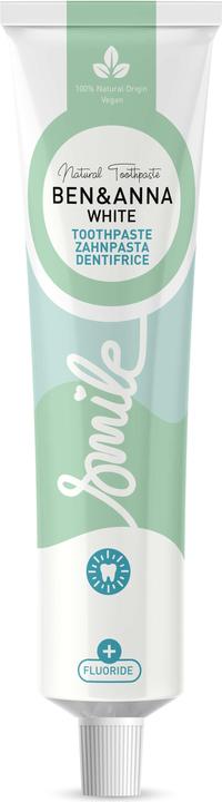 Produktbild Ben & Anna BEN&ANNA Natural Toothpaste naturalna pasta do zębów White Aloes 75ml (75 ml)