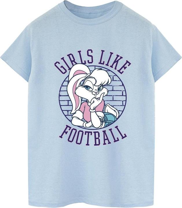 Produktbild Looney Tunes Lola Bunny Girls Like Football TShirt (M)
