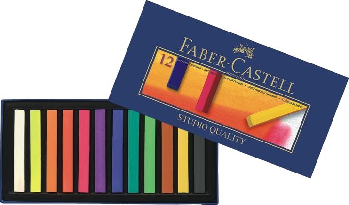Faber-Castell Pastels doux STUDIO (Multicolore, 12 x)
