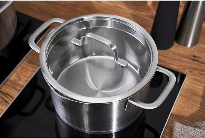 Produktbild Zwilling 1009154 TrueFlow Kochtopfset (24 cm, Pfannenset + Topfset, Edelstahl)