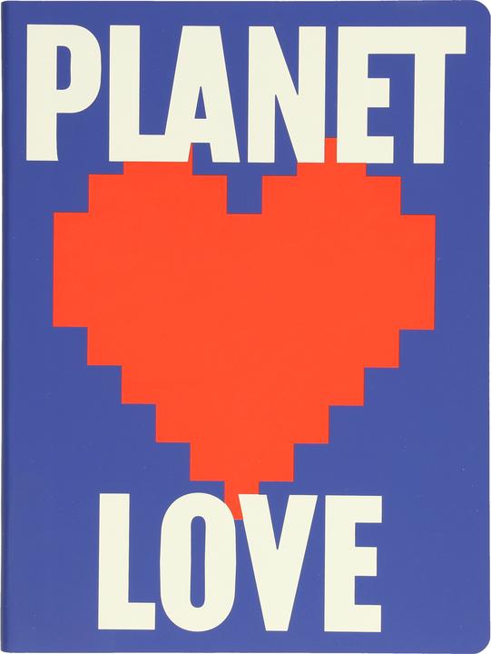 Nuuna Graphic L, Planet Love (22 x 16.5 cm, Dotted, Soft cover)