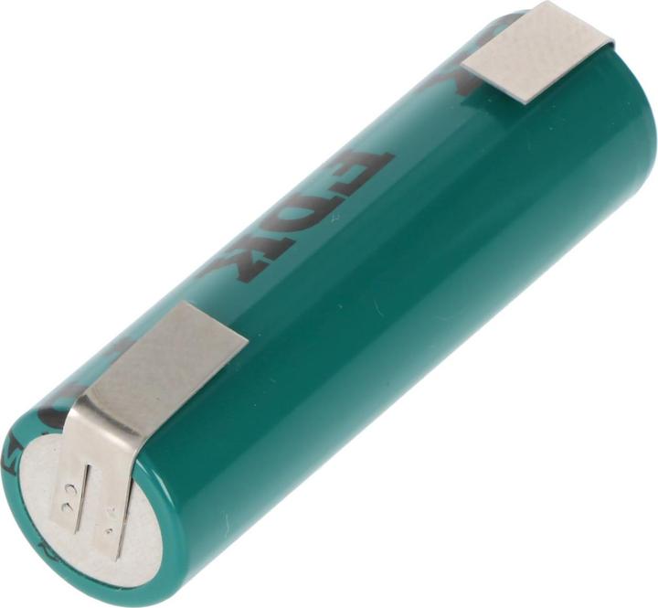 Produktbild Sanyo Akku Flat Top, Lötfahne U-FORM (1 Stk., AA, 1650 mAh, Akku)