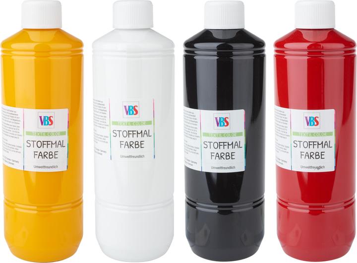 Actual product image VBS Fabric paint, 500 ml (Black, 500 ml)