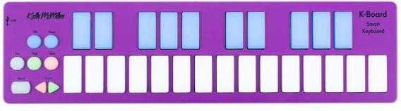Actual product image Keith McMillen K-Board MIDI Controller Orchid (Keyboards)
