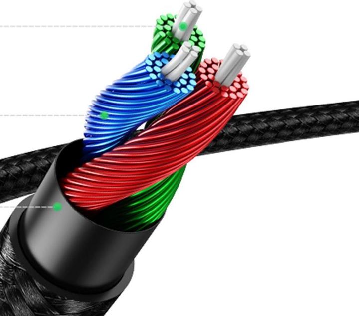 Actual product image Ugreen AV122 jack cable 3.5mm AUX 2m (blue) (2 m)