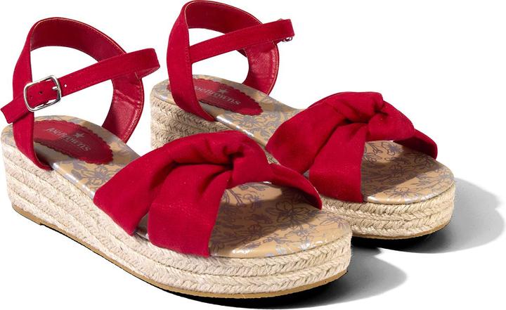 Image du produit Joe Browns Knot Detail Ankle Strap Platform Espadrille Sandals (38)