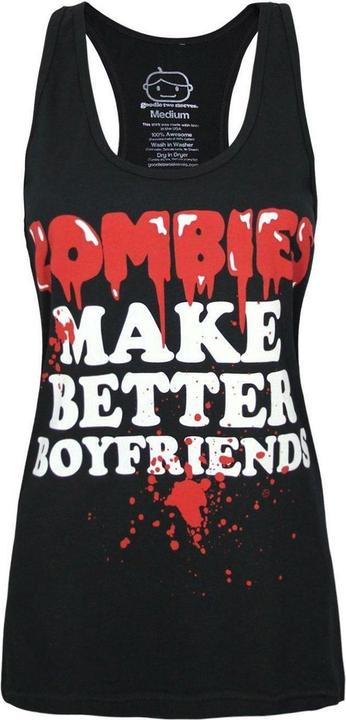 Produktbild Goodie Two Sleeves Zombies Make Better Boyfriends Ärmelloses Oberteil (L)
