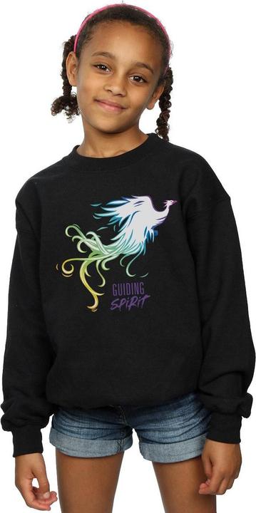 Actual product image Disney Girls Mulan Movie Phoenix Guiding Spirit Sweatshirt (152, 158)