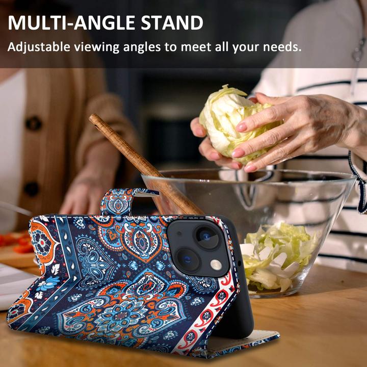 Image du produit Cadorabo Pochette Book avec impression (Apple iPhone 13 mini)