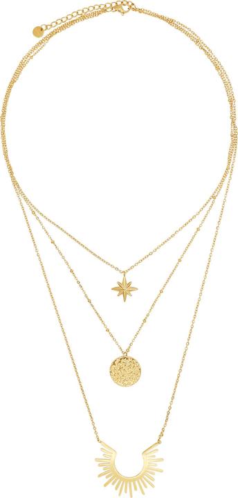 Actual product image Heideman Drusa gold coloured (100% stainless steel)