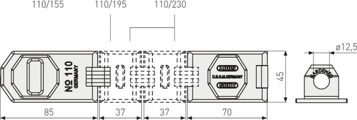 Produktbild Abus 110/230 (6 Stk.)