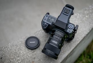 Actual product image Techart EF-FG01+ Adapter ring Canon EF lens to Fujifilm GFX