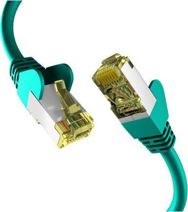Image du produit M-Cab CORDON DE BRASSAGE CAT6A VERT 0.15M (S/FTP, CAT6a, 0.15 m)