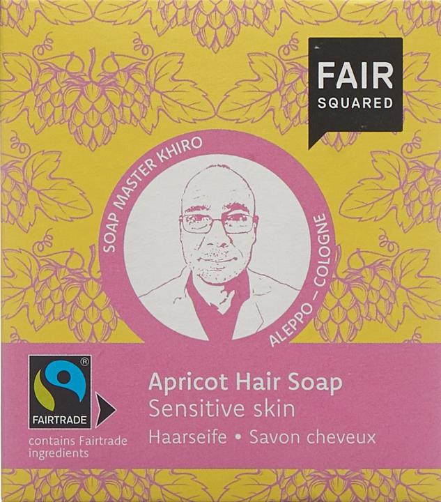 Produktbild Fair Squared Hair Soap Apricot Sensitive Skin (Flüssiges Shampoo)