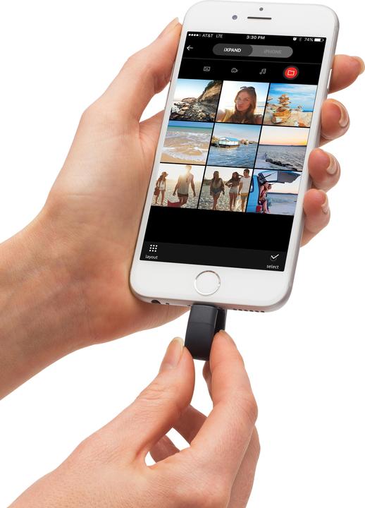 Produktbild SanDisk iXpand Flash Drive 64GB (64 GB, USB-A, Lightning, USB 3.0)