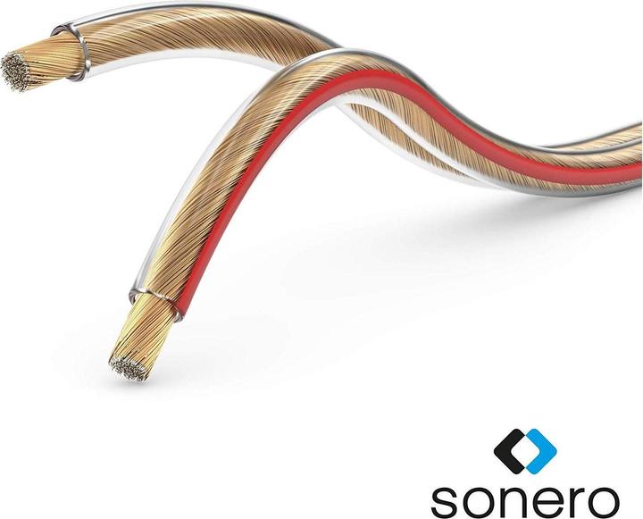 Image du produit Sonero Câble pour haut-parleur 2.50mm² CCA 50 m (50 m, 2.50 mm²² mm)